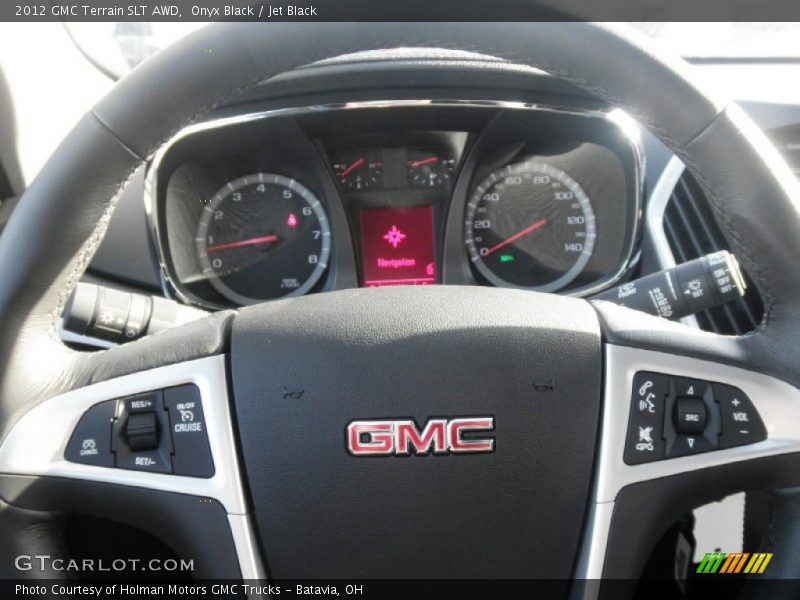 Onyx Black / Jet Black 2012 GMC Terrain SLT AWD