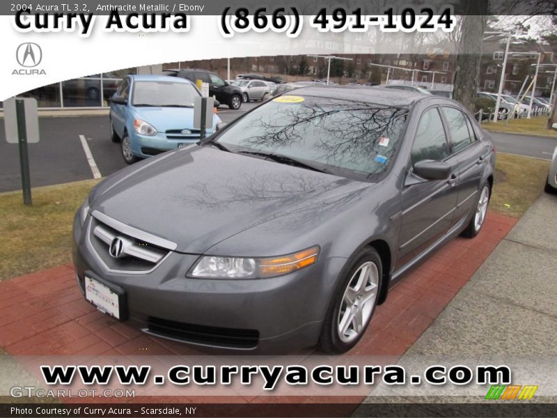 Anthracite Metallic / Ebony 2004 Acura TL 3.2
