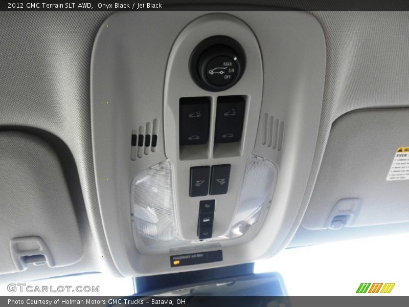 Onyx Black / Jet Black 2012 GMC Terrain SLT AWD