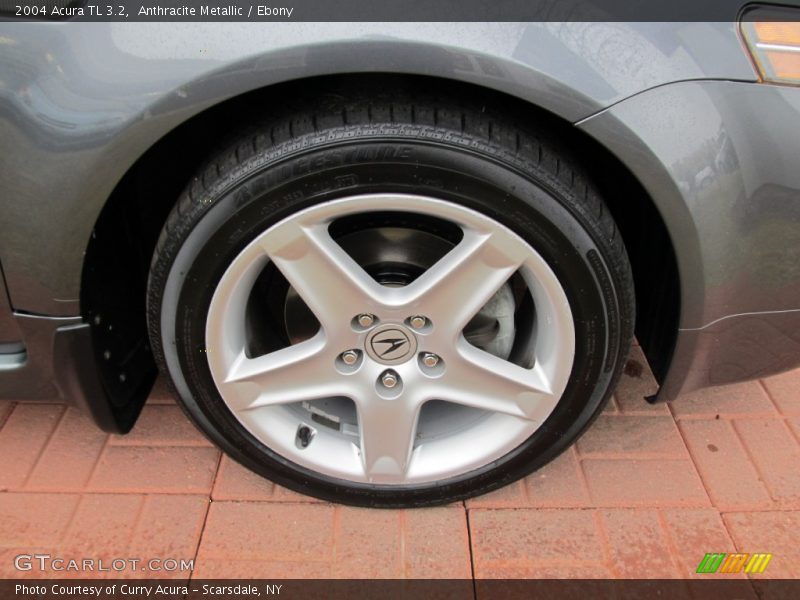 Anthracite Metallic / Ebony 2004 Acura TL 3.2