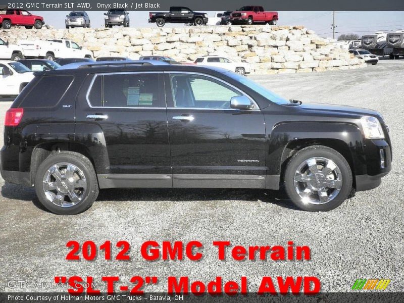 Onyx Black / Jet Black 2012 GMC Terrain SLT AWD