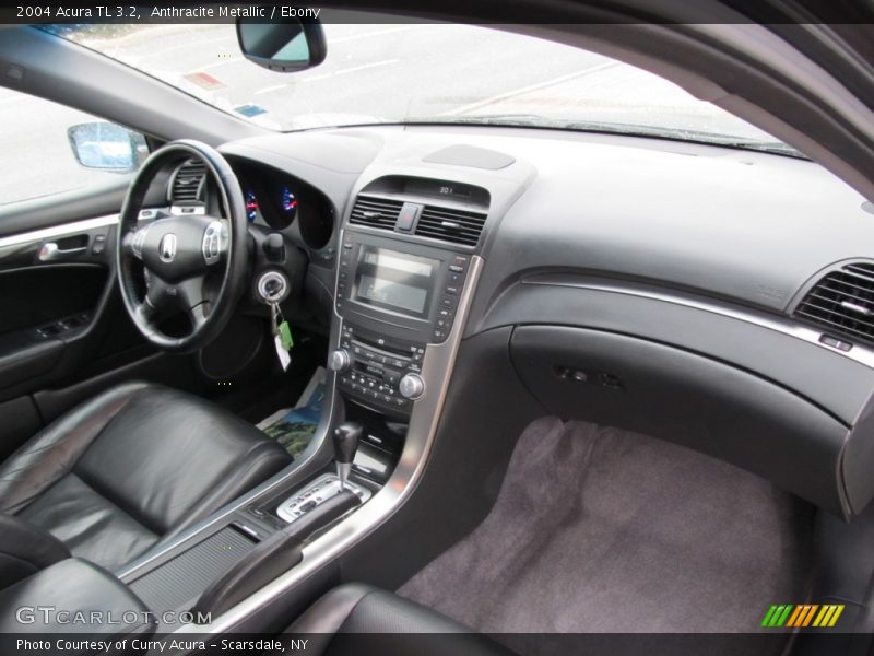 Anthracite Metallic / Ebony 2004 Acura TL 3.2