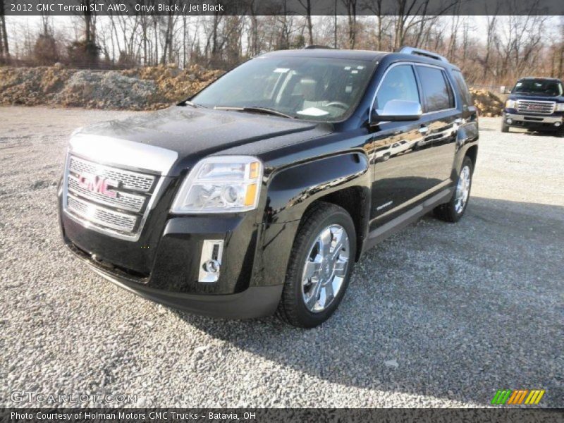 Onyx Black / Jet Black 2012 GMC Terrain SLT AWD