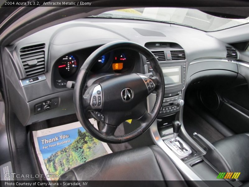 Anthracite Metallic / Ebony 2004 Acura TL 3.2