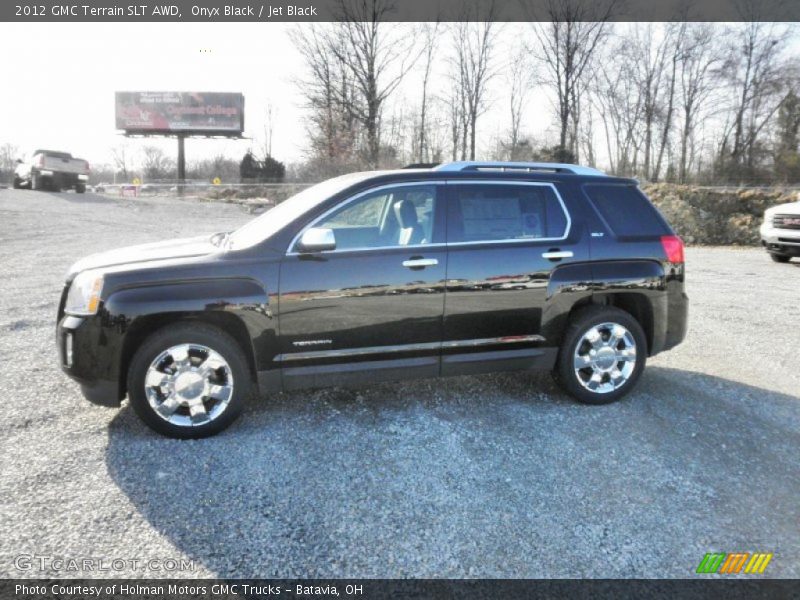 Onyx Black / Jet Black 2012 GMC Terrain SLT AWD