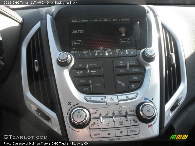 Onyx Black / Jet Black 2012 GMC Terrain SLT AWD