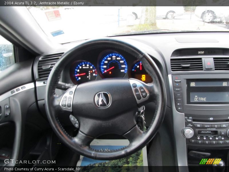 Anthracite Metallic / Ebony 2004 Acura TL 3.2