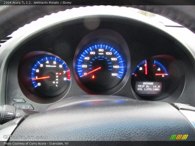 Anthracite Metallic / Ebony 2004 Acura TL 3.2