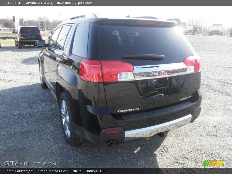 Onyx Black / Jet Black 2012 GMC Terrain SLT AWD