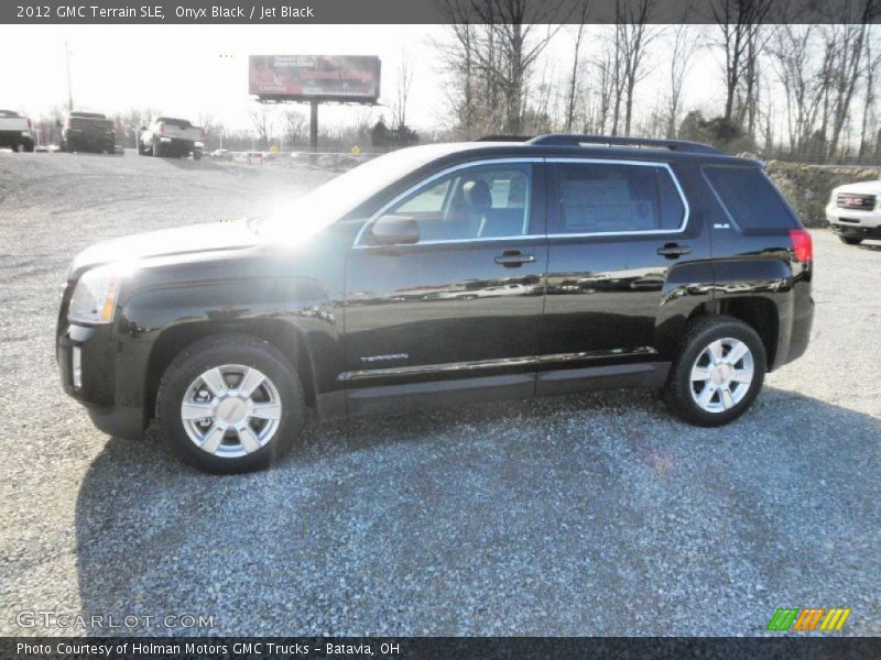 Onyx Black / Jet Black 2012 GMC Terrain SLE