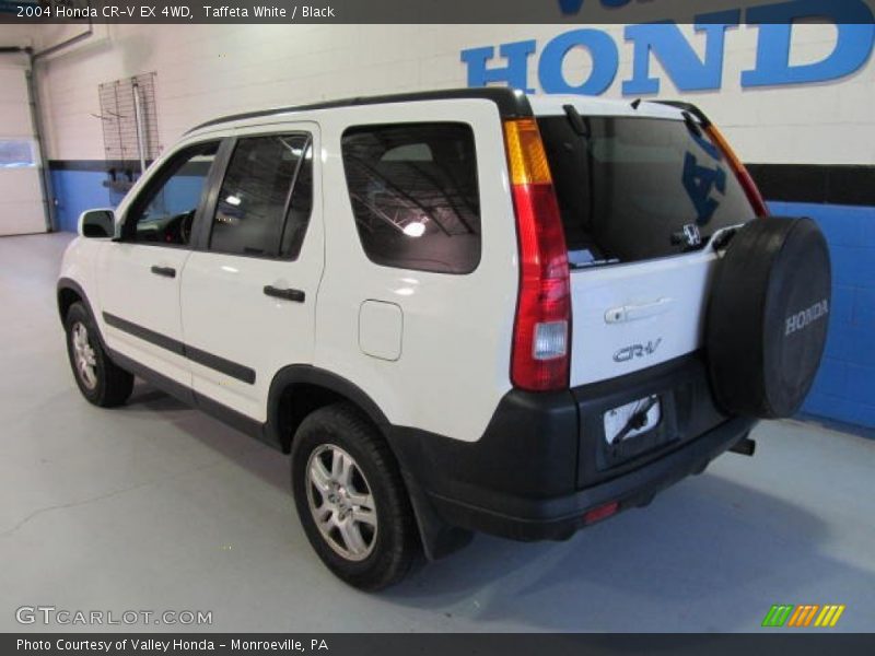 Taffeta White / Black 2004 Honda CR-V EX 4WD