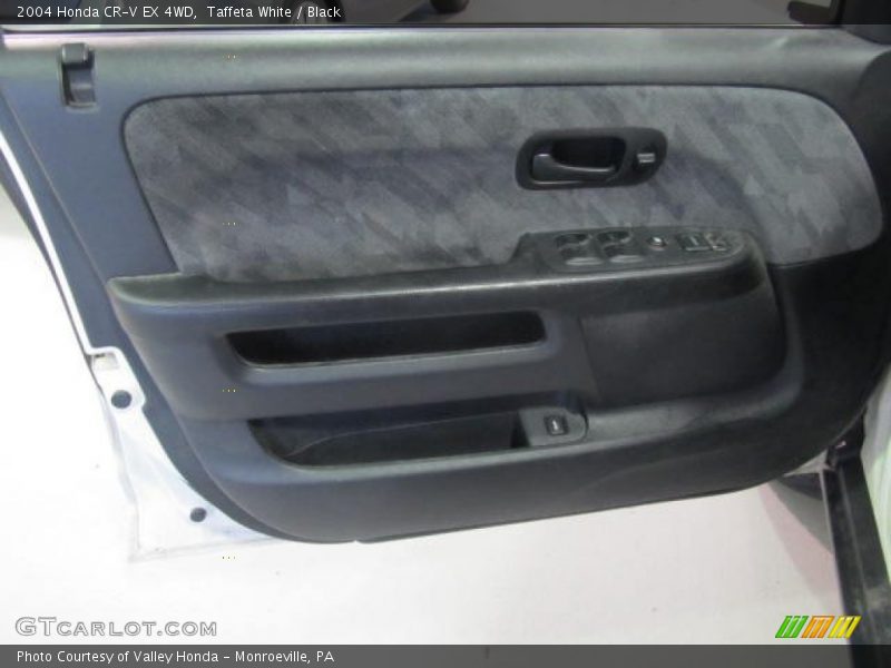 Taffeta White / Black 2004 Honda CR-V EX 4WD