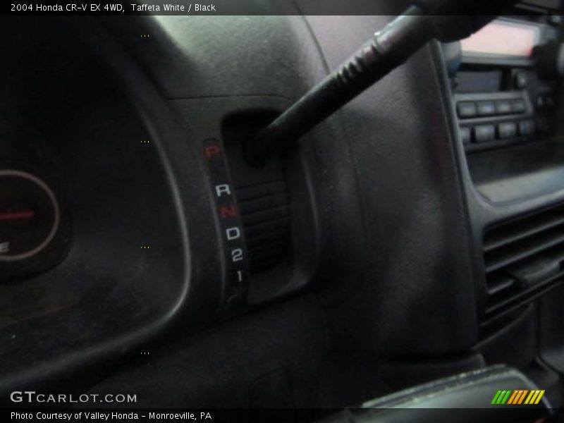 Taffeta White / Black 2004 Honda CR-V EX 4WD