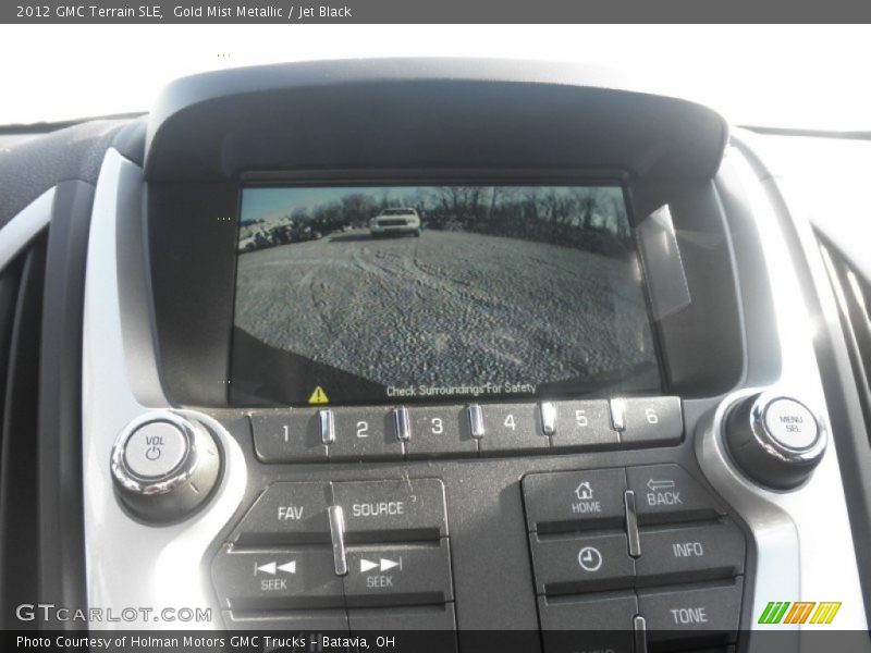 Gold Mist Metallic / Jet Black 2012 GMC Terrain SLE