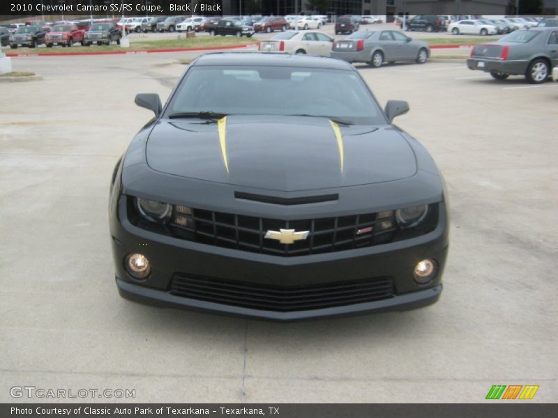 Black / Black 2010 Chevrolet Camaro SS/RS Coupe