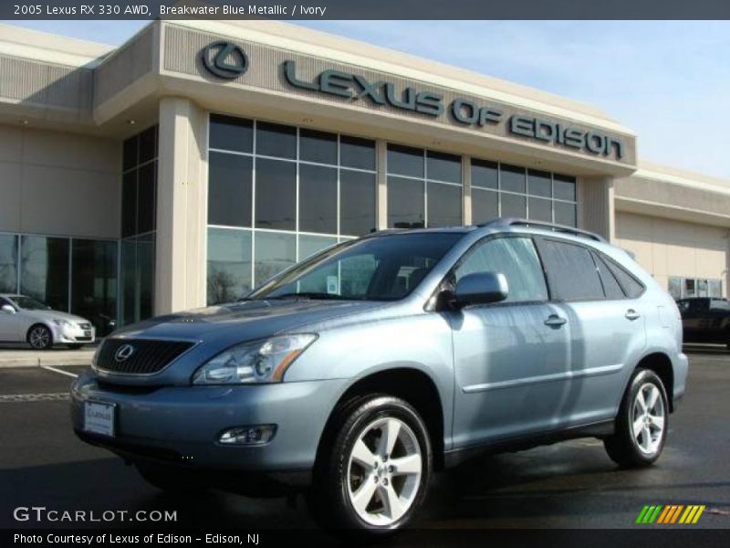 Breakwater Blue Metallic / Ivory 2005 Lexus RX 330 AWD