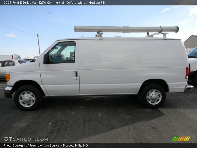 Oxford White / Medium Flint 2005 Ford E Series Van E250 Commercial