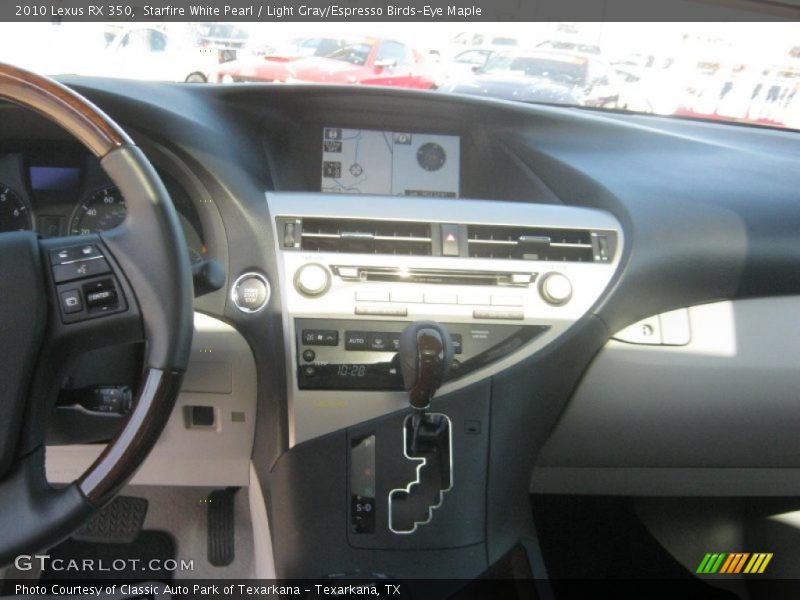Starfire White Pearl / Light Gray/Espresso Birds-Eye Maple 2010 Lexus RX 350