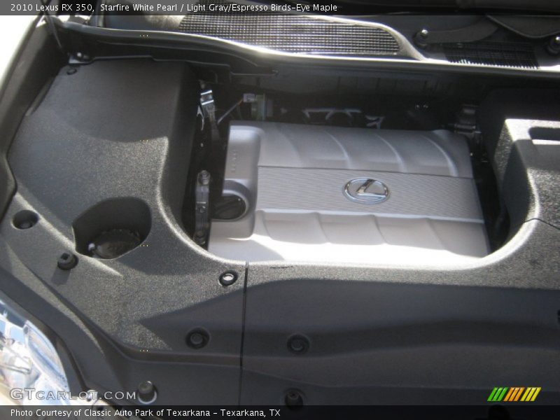 Starfire White Pearl / Light Gray/Espresso Birds-Eye Maple 2010 Lexus RX 350