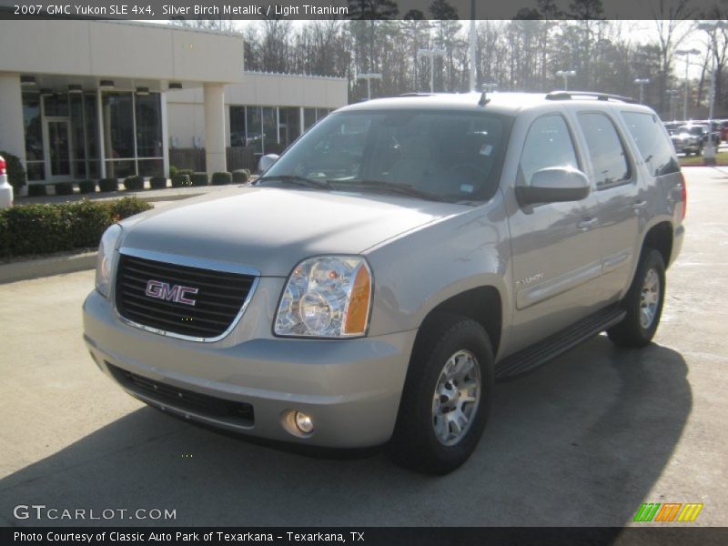 Silver Birch Metallic / Light Titanium 2007 GMC Yukon SLE 4x4