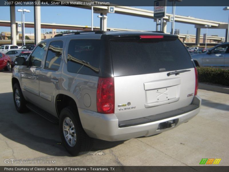 Silver Birch Metallic / Light Titanium 2007 GMC Yukon SLE 4x4