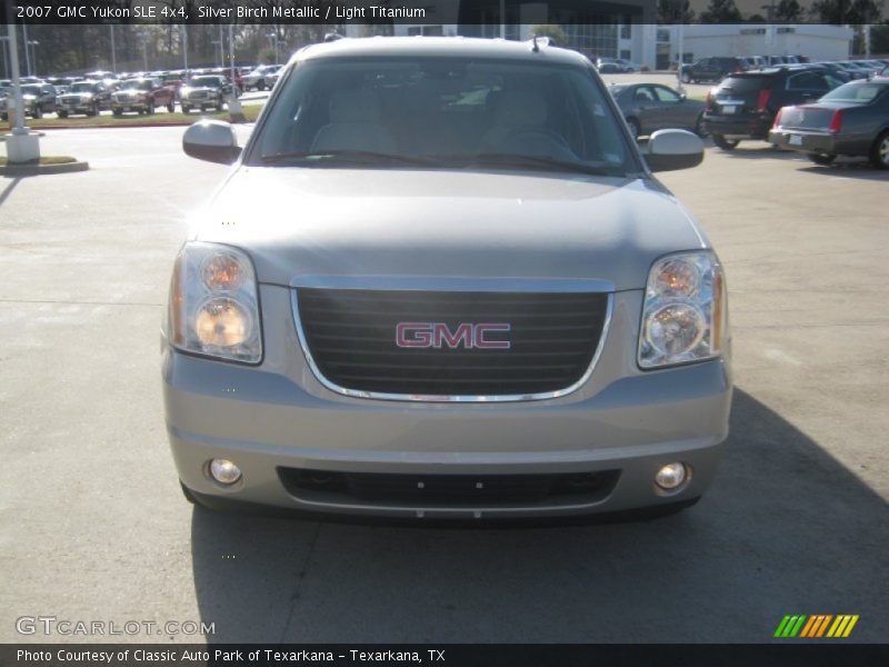 Silver Birch Metallic / Light Titanium 2007 GMC Yukon SLE 4x4