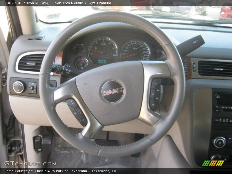 Silver Birch Metallic / Light Titanium 2007 GMC Yukon SLE 4x4