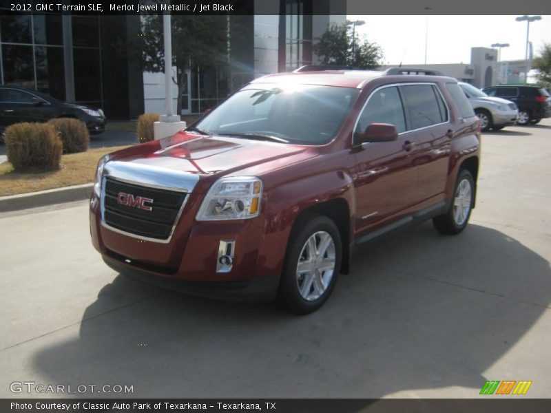 Merlot Jewel Metallic / Jet Black 2012 GMC Terrain SLE