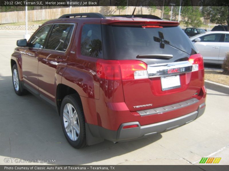 Merlot Jewel Metallic / Jet Black 2012 GMC Terrain SLE