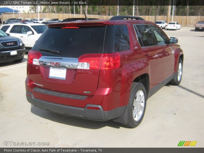 Merlot Jewel Metallic / Jet Black 2012 GMC Terrain SLE