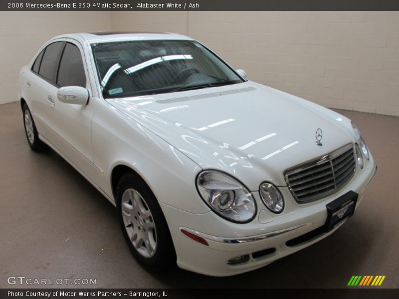 Alabaster White / Ash 2006 Mercedes-Benz E 350 4Matic Sedan