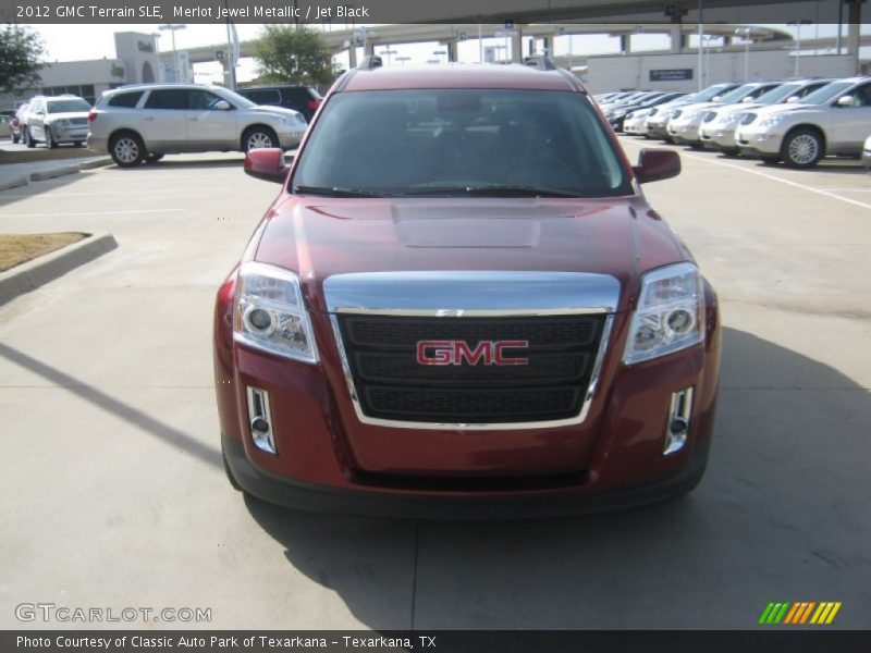 Merlot Jewel Metallic / Jet Black 2012 GMC Terrain SLE