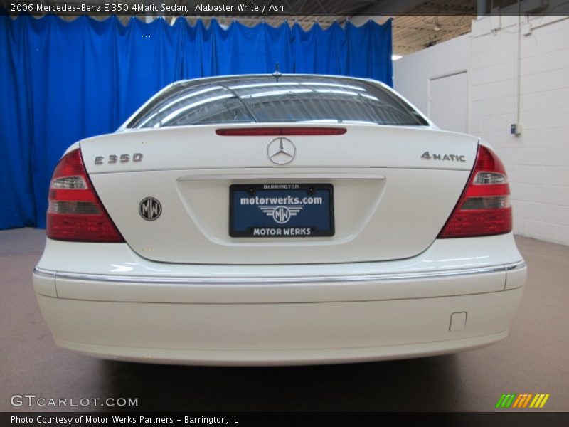 Alabaster White / Ash 2006 Mercedes-Benz E 350 4Matic Sedan