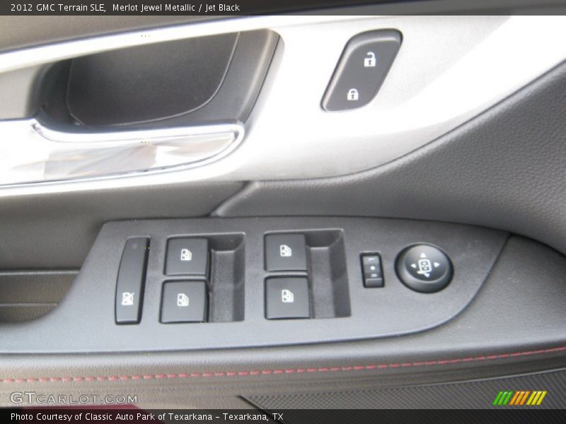 Merlot Jewel Metallic / Jet Black 2012 GMC Terrain SLE