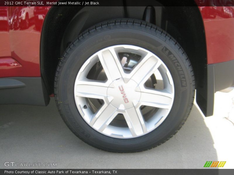 Merlot Jewel Metallic / Jet Black 2012 GMC Terrain SLE