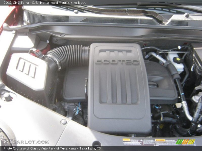 Merlot Jewel Metallic / Jet Black 2012 GMC Terrain SLE