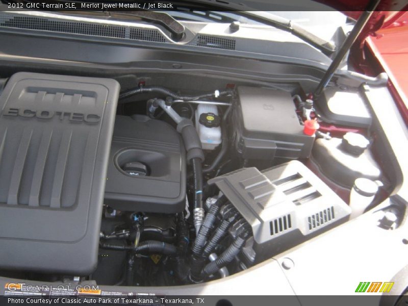 Merlot Jewel Metallic / Jet Black 2012 GMC Terrain SLE