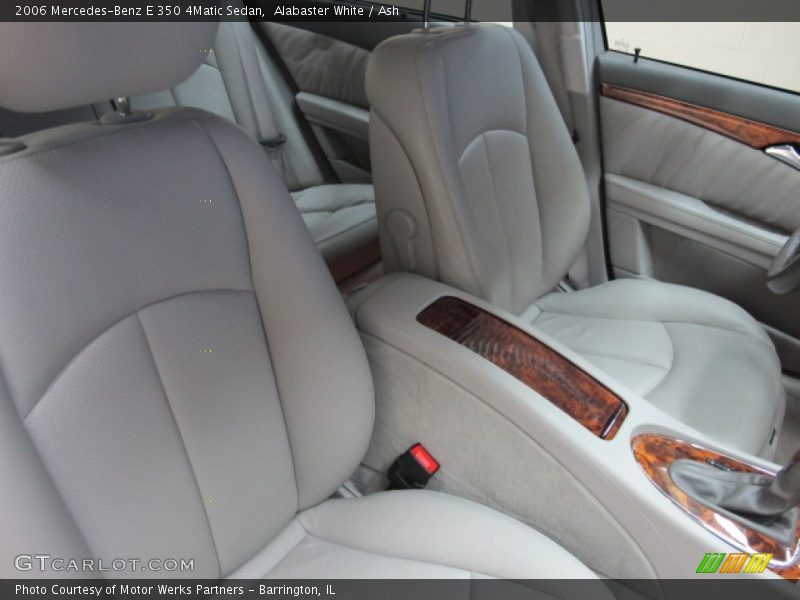 Alabaster White / Ash 2006 Mercedes-Benz E 350 4Matic Sedan