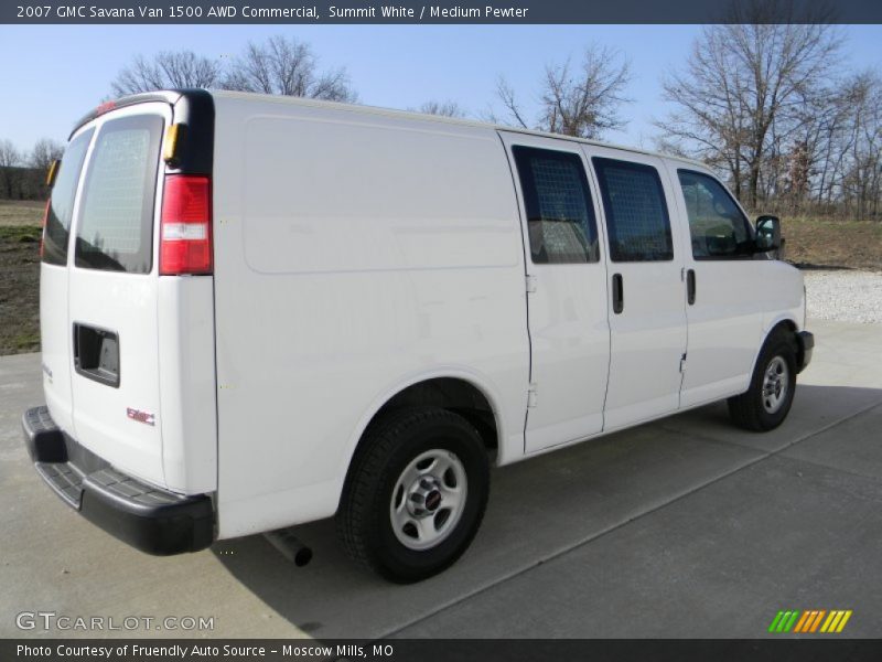 Summit White / Medium Pewter 2007 GMC Savana Van 1500 AWD Commercial