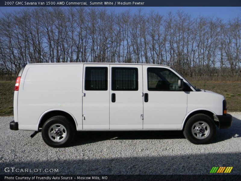  2007 Savana Van 1500 AWD Commercial Summit White
