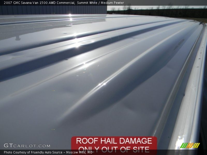 Summit White / Medium Pewter 2007 GMC Savana Van 1500 AWD Commercial