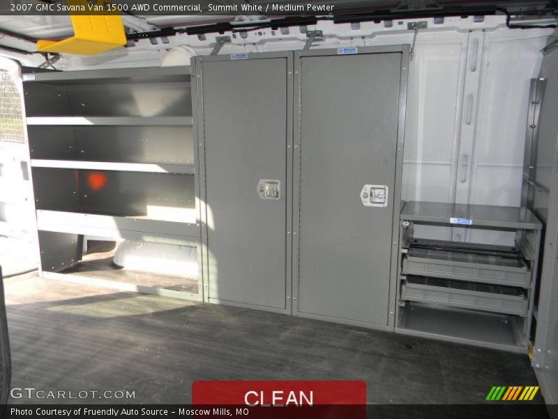 Summit White / Medium Pewter 2007 GMC Savana Van 1500 AWD Commercial