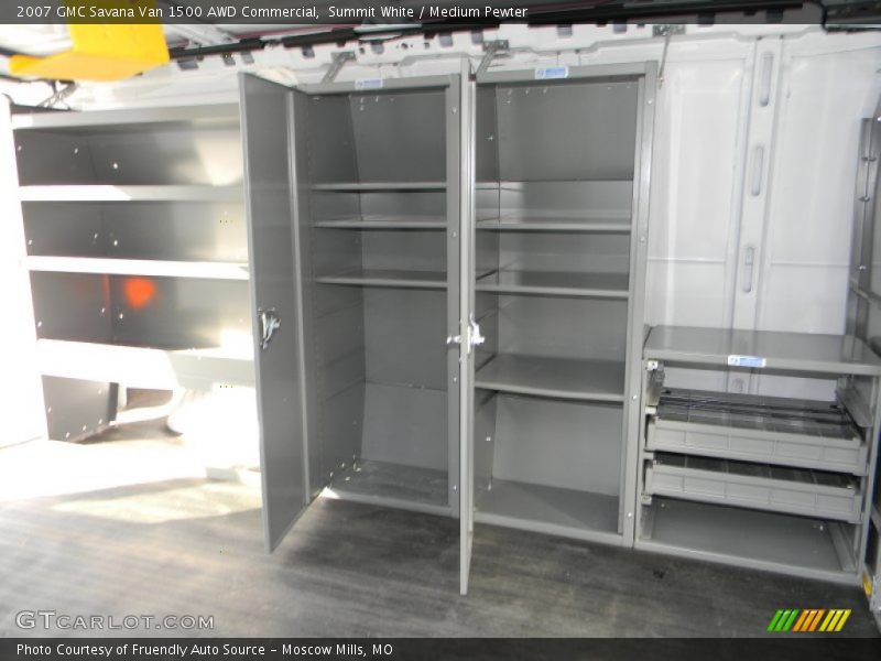 Summit White / Medium Pewter 2007 GMC Savana Van 1500 AWD Commercial