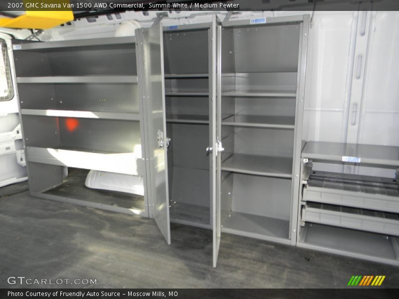 Summit White / Medium Pewter 2007 GMC Savana Van 1500 AWD Commercial