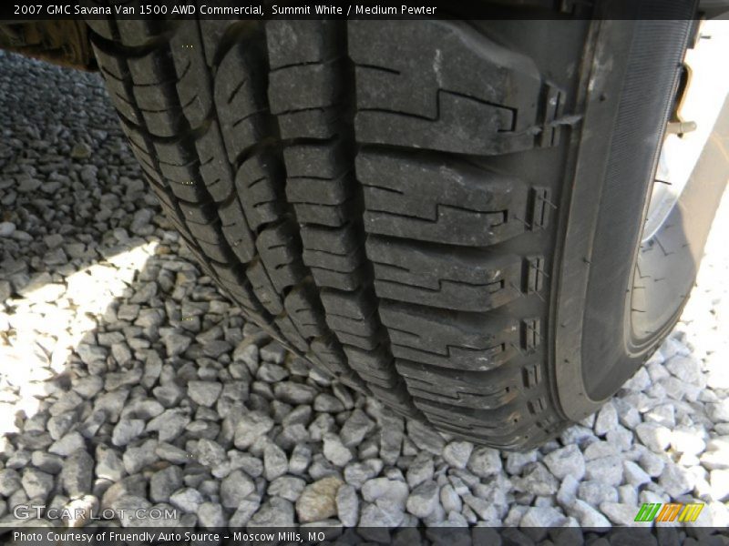 Summit White / Medium Pewter 2007 GMC Savana Van 1500 AWD Commercial