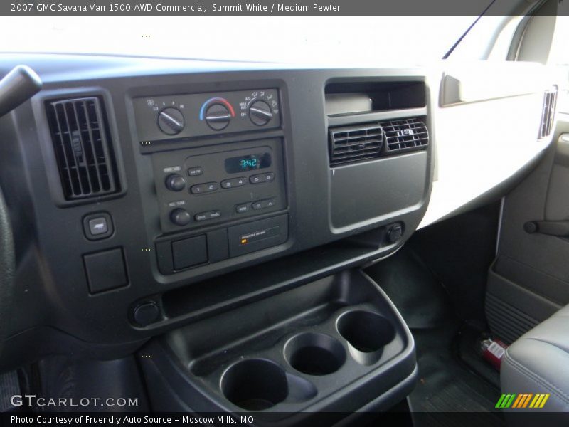 Summit White / Medium Pewter 2007 GMC Savana Van 1500 AWD Commercial