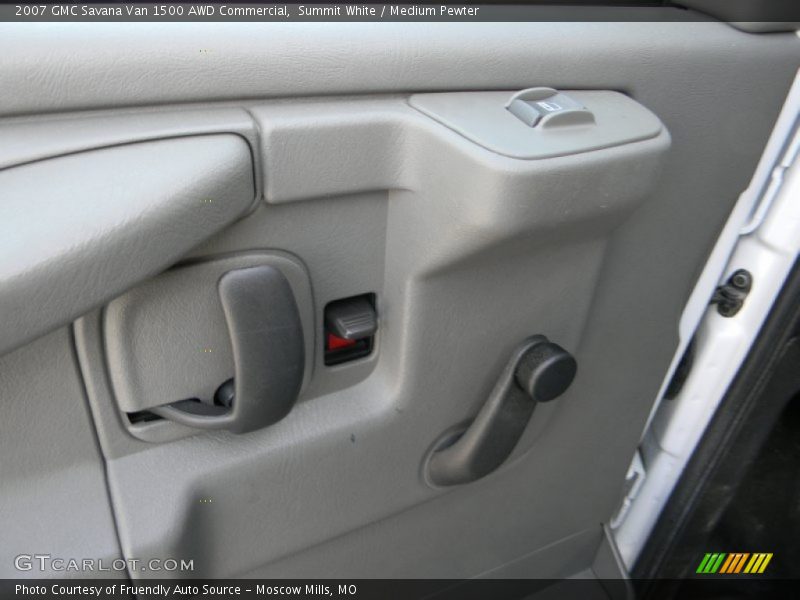 Summit White / Medium Pewter 2007 GMC Savana Van 1500 AWD Commercial