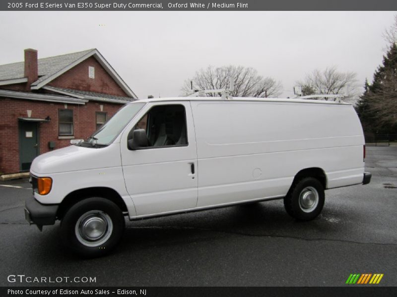 Oxford White / Medium Flint 2005 Ford E Series Van E350 Super Duty Commercial