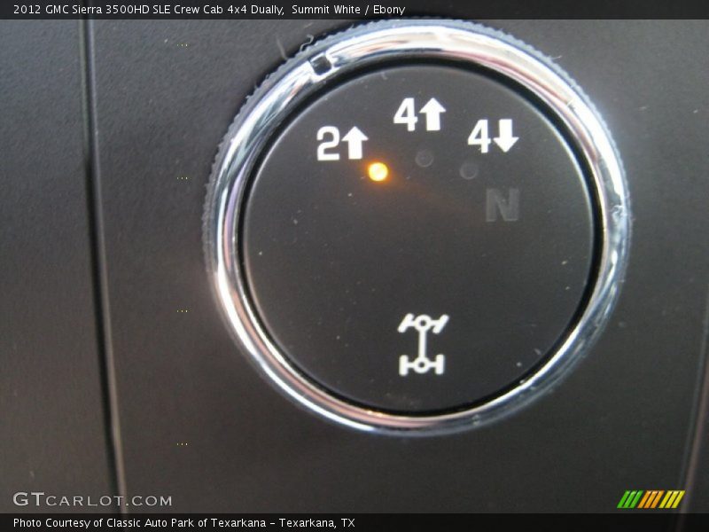 Summit White / Ebony 2012 GMC Sierra 3500HD SLE Crew Cab 4x4 Dually