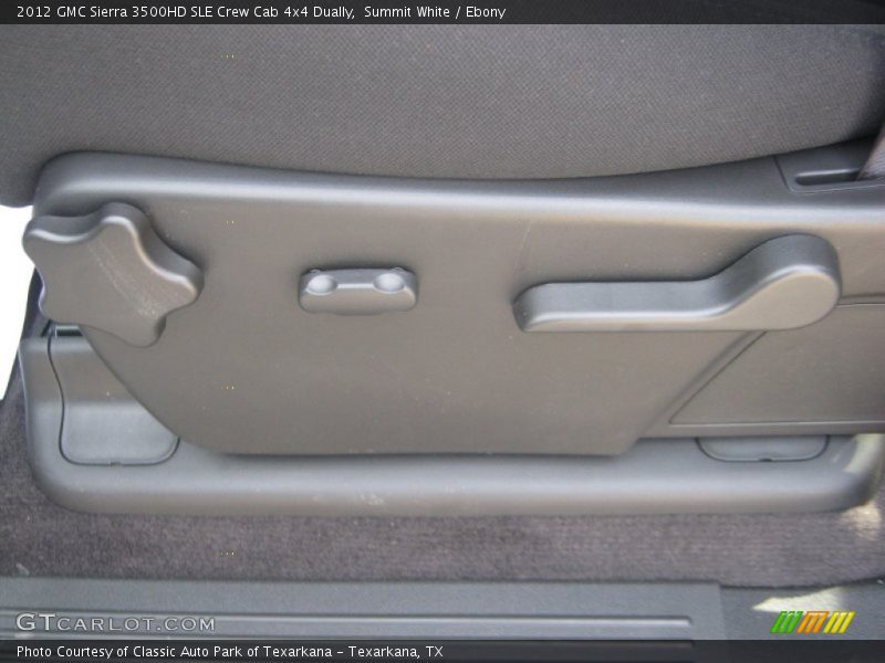 Summit White / Ebony 2012 GMC Sierra 3500HD SLE Crew Cab 4x4 Dually